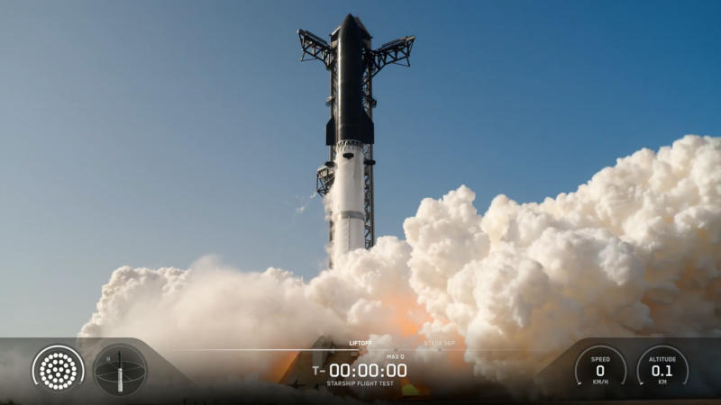 �����������&nbsp; ������������� ���� SpaceX Starship ������ �������, ���� � ������������