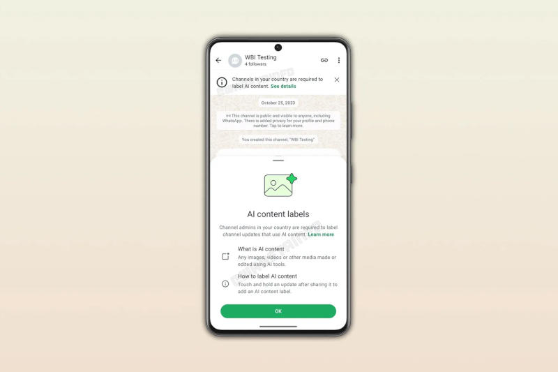 WhatsApp вводит маркировку ИИ-контента в каналах: что это значит для пользователей
