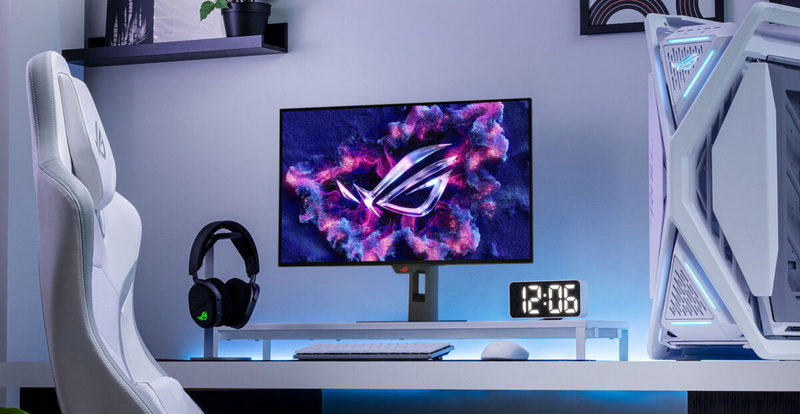 Asus готовит семь OLED-мониторов: от 4K 360 Гц до 1080p 560 Гц
