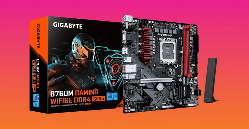 Gigabyte&nbsp; ��������� ���������� ����� B760M Gaming DDR4 � ���������� Wi-Fi 6E � PCIe 5.0 ��� �������