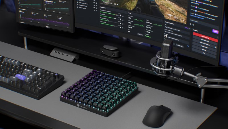 Keychron выпустила макропад C100 8K: 100 клавиш и RGB за $65