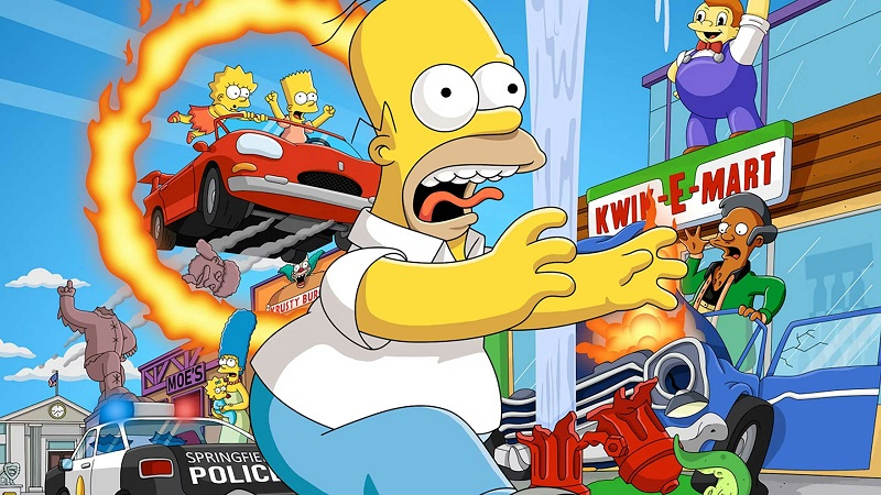 ���������&nbsp; ���������� ������������ � ����������� ���������� ������ The Simpsons: Hit & Run � ���� GTA