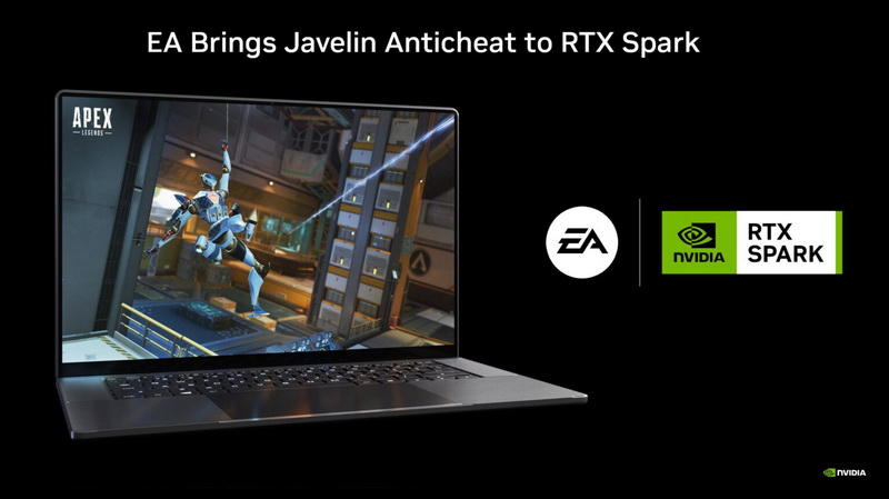 ������&nbsp; ������� �������������, ������� ���������� ��������� Nvidia RTX Spark, ��������� EA, Embark � Ubisoft