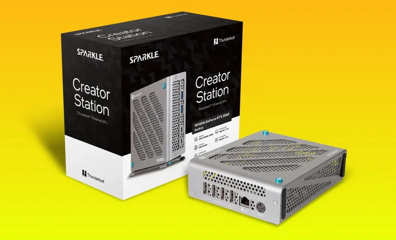 Sparkle&nbsp; ��������� ���-������� TCX-280DF Creator Station � GeForce RTX 3060 12GB ������