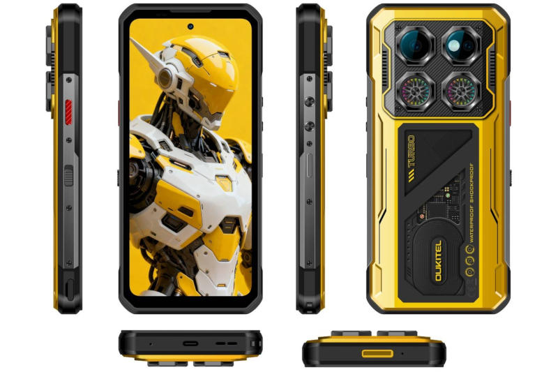 Oukitel скрестила игровой смартфон с «броневиком» — WP600 получил два вентилятора, IP69K и батарею на 10 000 мА·ч