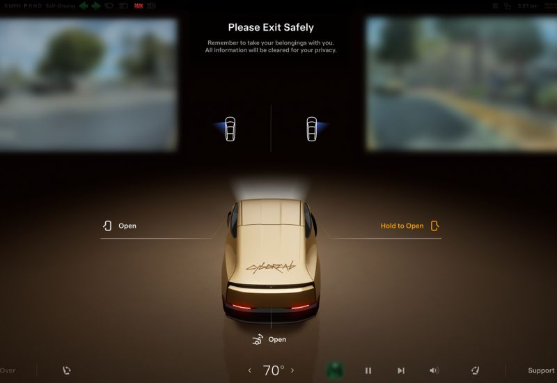 �������������&nbsp; ���������� ������������ ������ Tesla Cybercab ������� � �������� ����� ����� �������� �� 6 %