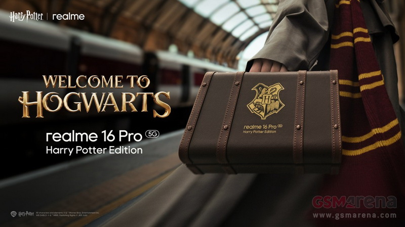 ������&nbsp; ���������� � ��������: Realme ����������� �������� Realme 16 Pro Harry Potter � �������� Buds T500 Pro Harry Potter