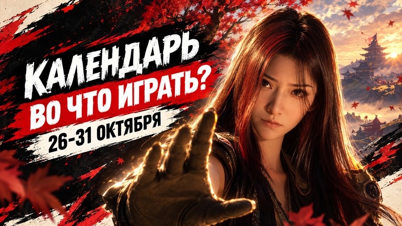 Календарь релизов 26 октября – 1 ноября: Phantom Blade Zero, Probably Stolen и Outcast Tales