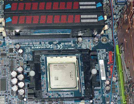  AMD Athlon64 X2 4200+ на месте 
