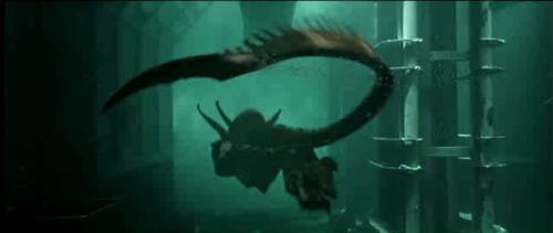  Кадры из эпизода под водой 