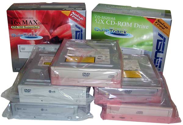  CD-ROM и DVD-ROM 