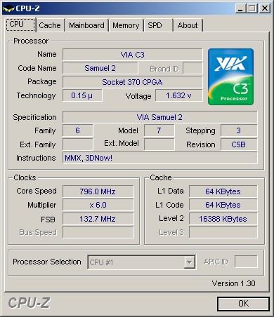  Платформа PCCHIPS M789CLU-2000 на процессоре VIA C3 