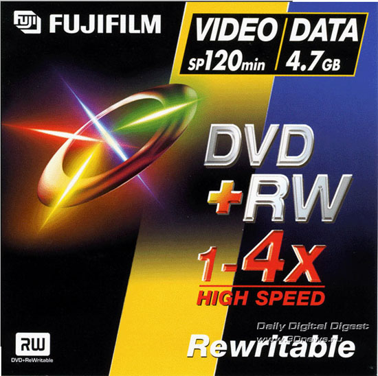 Fujifilm DVD+RW 4x 