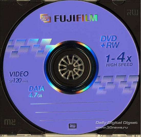  Fujifilm DVD+RW 4x 