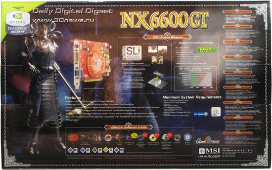  MSI NX6600GT 
