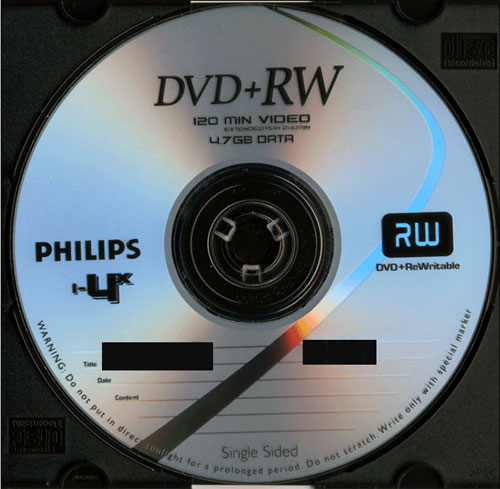  Philips DVD+RW 4x 