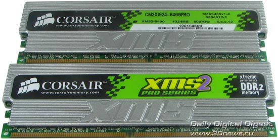  Corsair Memory XMS2 6400 CM2X1024-6400PRO 