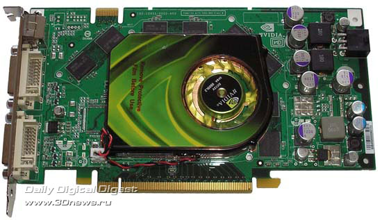  Point of View GeForce 7900GT спереди 