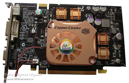  Inno3D GeForce 6600GT спереди 
