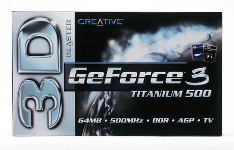  Creative 3D Blaster GeForce 3 Titanium 500 