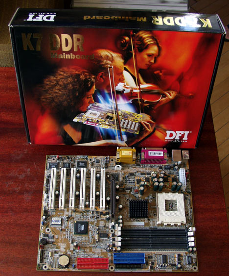  DFI AD76-RAID 