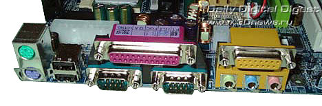  Gigabyte GA-8SG667 Back Panel 