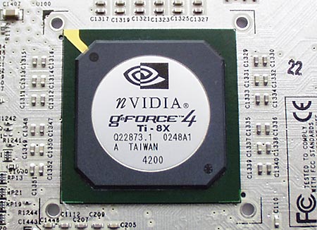  Ядро GeForce4 Ti4200-8x 