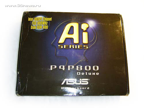  Asus P4P800 Deluxe Box 
