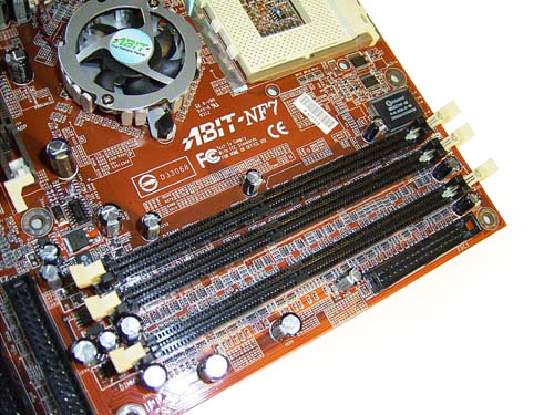  Abit NF7-S rev2.0 DIMMs 