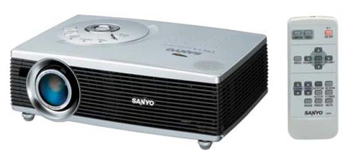  Sanyo PLC-SW30 SVGA 1250 Lumen Projector 