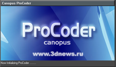 canopus procoder 3.05 91