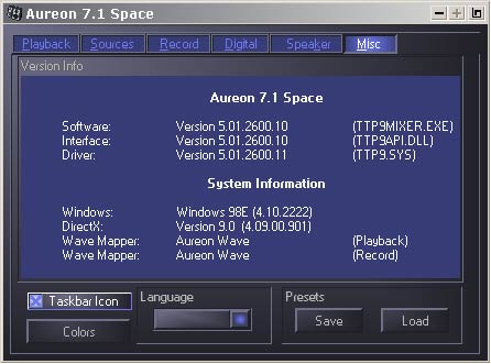  Terratec Aureon Space 7.1 