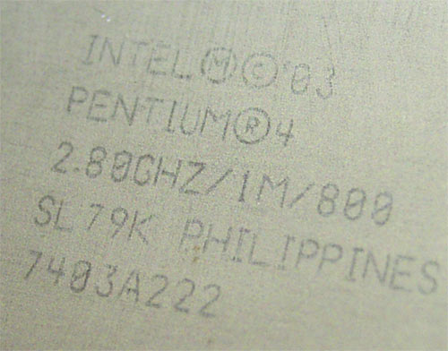  Intel Prescott Pentium4 