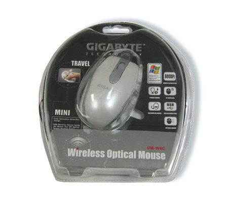  GIGABYTE Wireless Optical Travel Mouse 