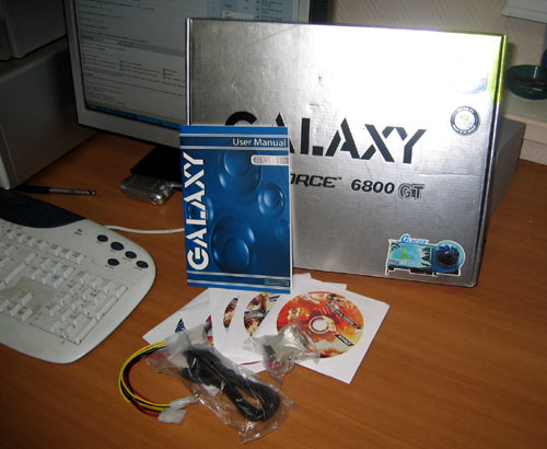 Galaxy Glacier GeForce 6800GT