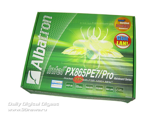  Albatron PX865PE7 Pro Box 