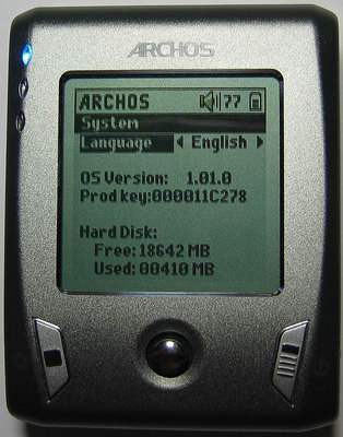 HDD MP3 плеер  Archos  Gmini XS 200 