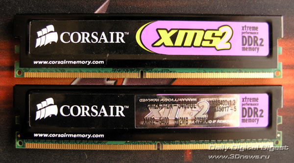  Corsair DDR2-675 XMS2 