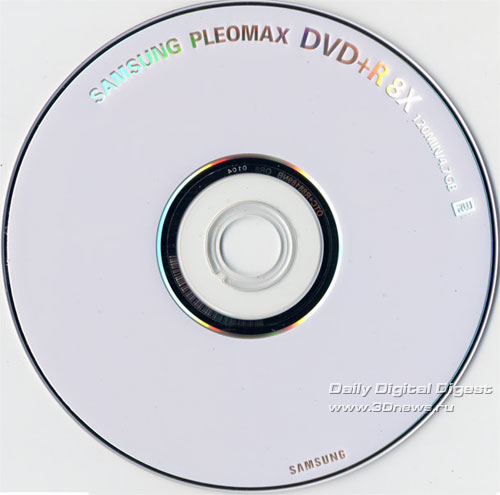  Samsung Pleomax DVD+R 8x 