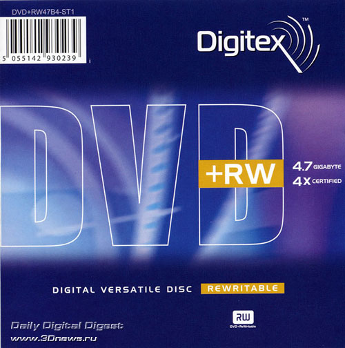  DigitexDVD+RW 4x 