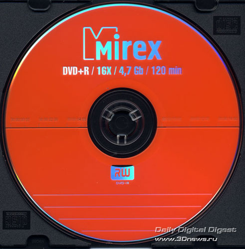  Mirex DVD+R 16x 
