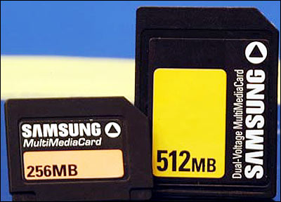 Samsung MMC Dual Voltage