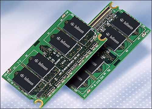 Infinion DDR2 Micro DIMM