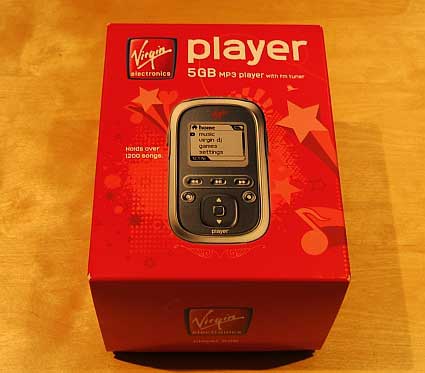 Virgin 5 GB MP3 Player