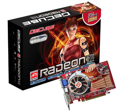 GECUBE RADEON X700XT 256MB/VIVO PCIe