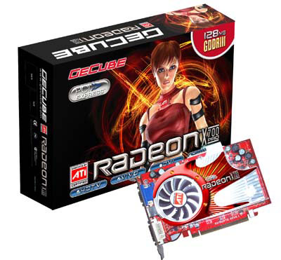 GECUBE RADEON X700PRO 128MB/VIVO PCIe