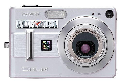 CASIO EXILIM ZOOM EX-Z55 ULTRAMAN MODEL
