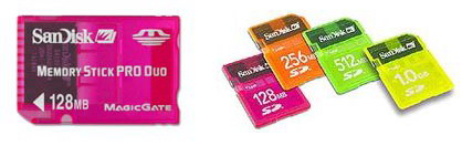 карты памяти SanDisk