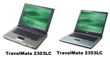 TravelMate 2303LC и TravelMate 2353LC