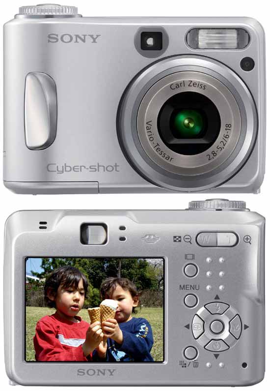 Sony Cyber-shot DSC-S60 and DSC-S90